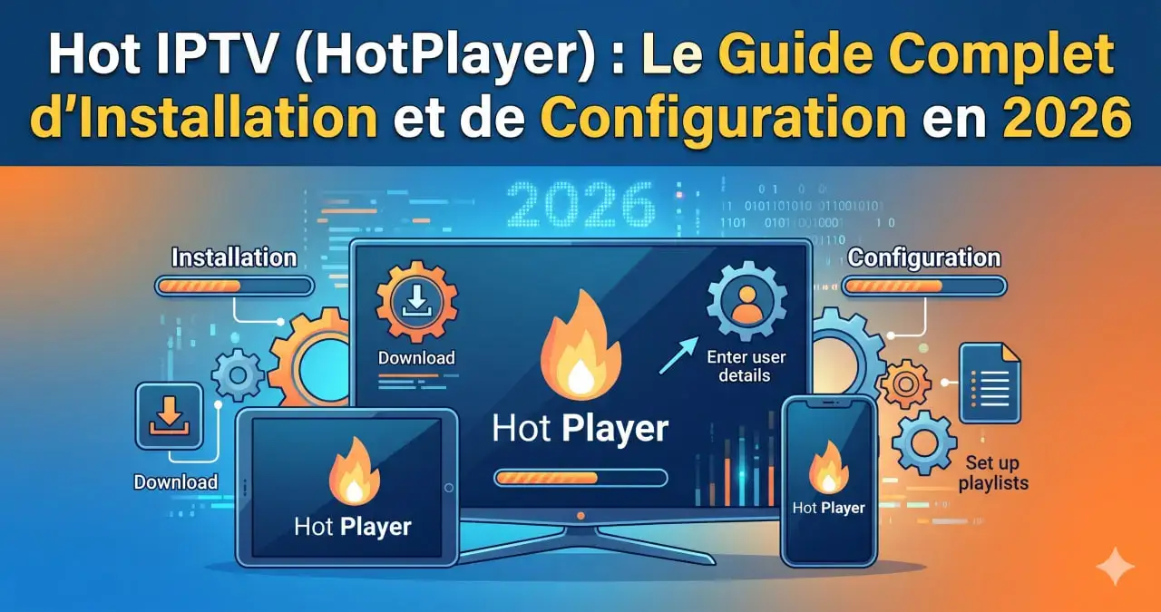 Hot IPTV HotPlayer : Installation, Configuration et Activation 2026