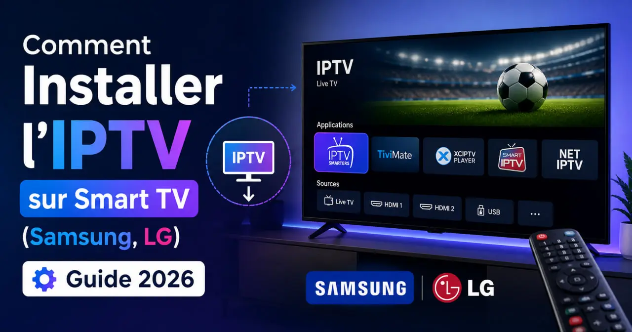 Comment Installer l'IPTV sur Smart TV (Samsung, LG) : Guide 2026