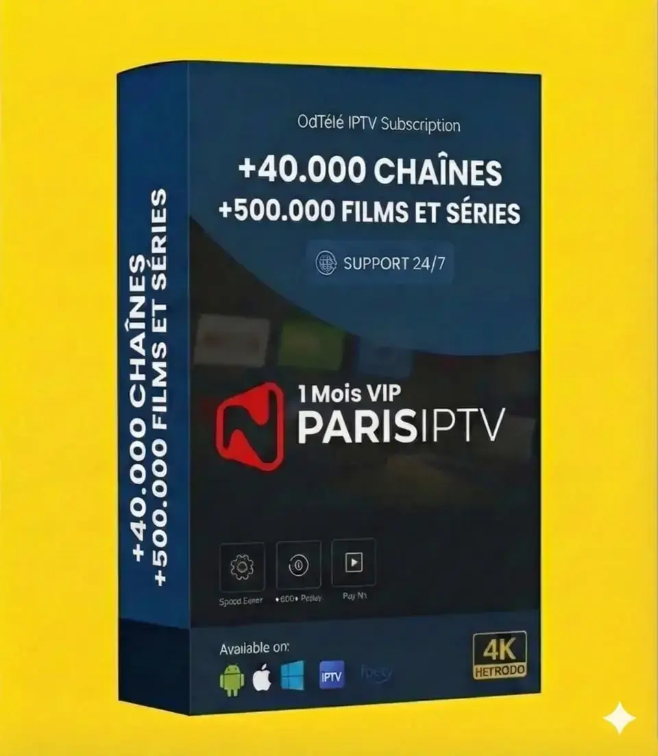 1 Mois Abonnement IPTV VIP France