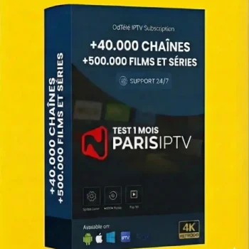 Test IPTV 1 Mois France