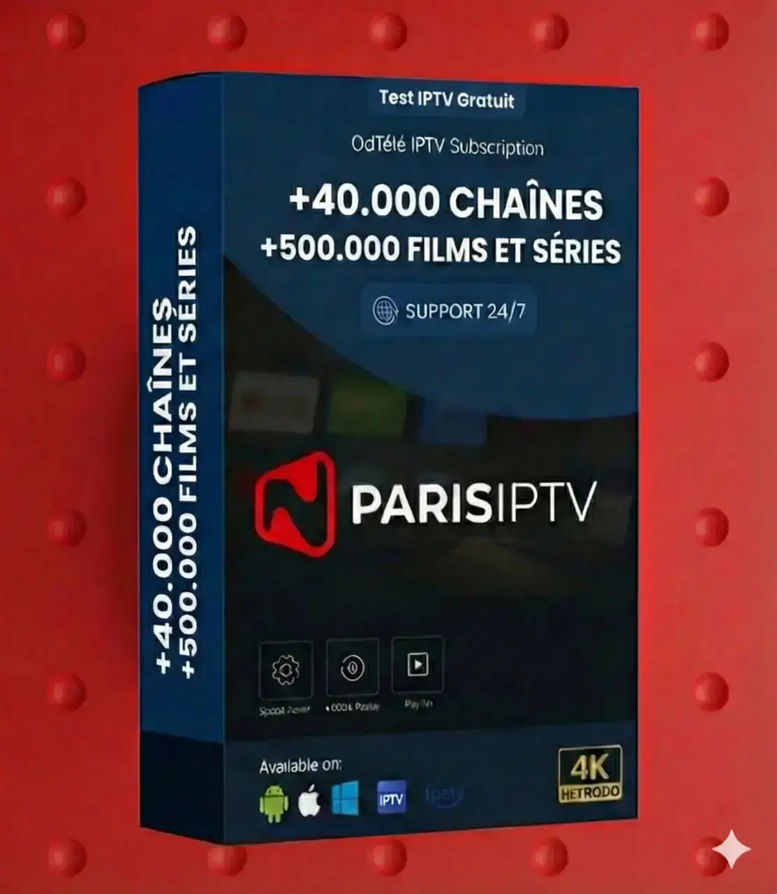 Test IPTV Gratuit France