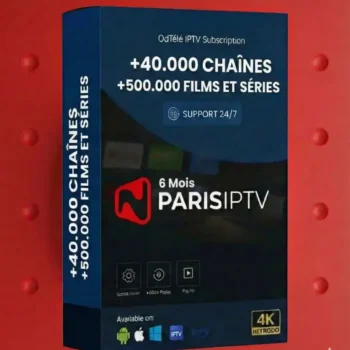 6 Mois Abonnement IPTV France